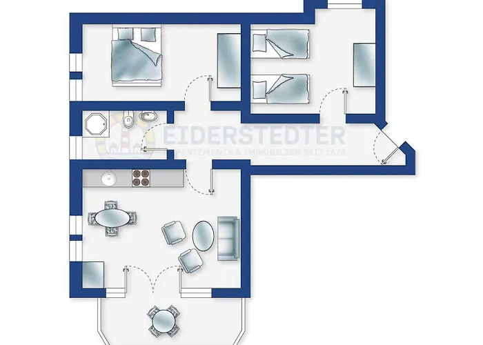 Appartement 5 Duenengras Id 115 Sankt Peter-Ording